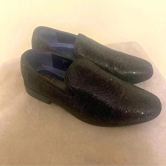 SP by St Patrick Mens Glitter Shimmering Slip On Formal Dress Shoes US 8 - Picture 6 of 15
